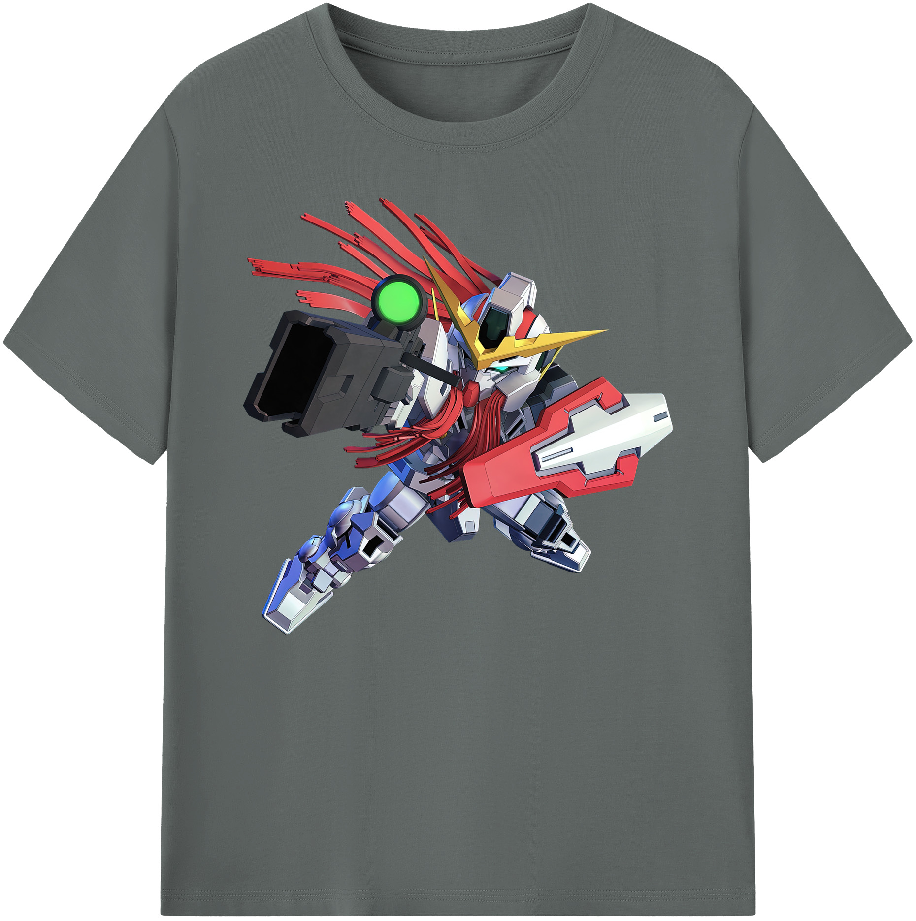 （画像用） 機動戦士ガンダム Mobile Suit Gundam 綿100％ メンズ半袖Tシャツ｜肌触りやわらか＆通気性